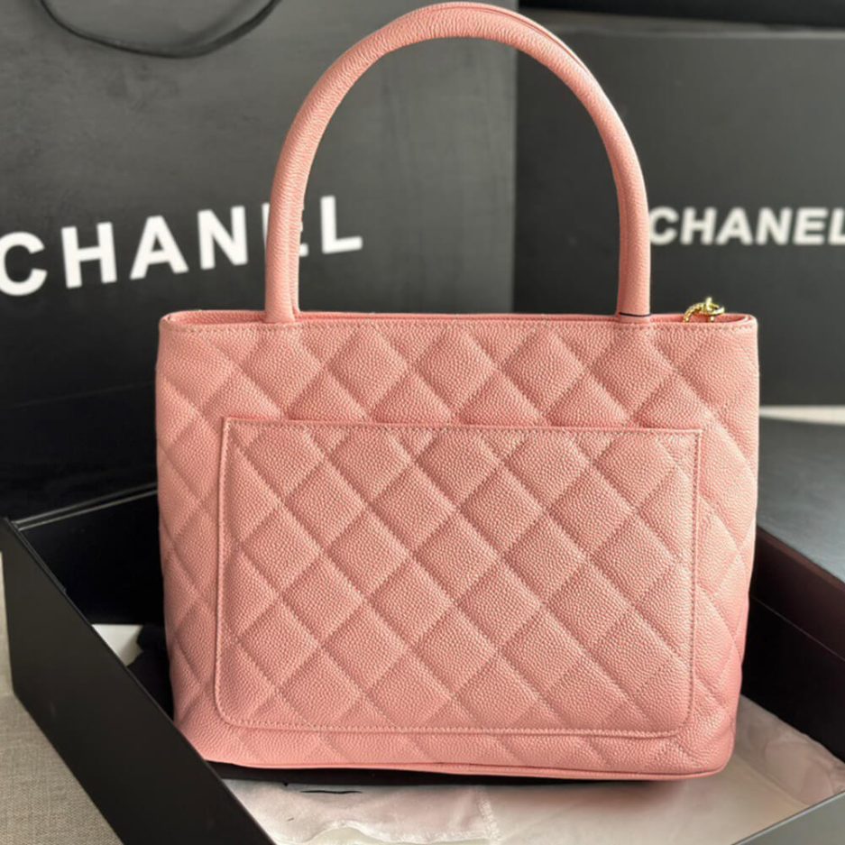Ch*el medallion tote bag
