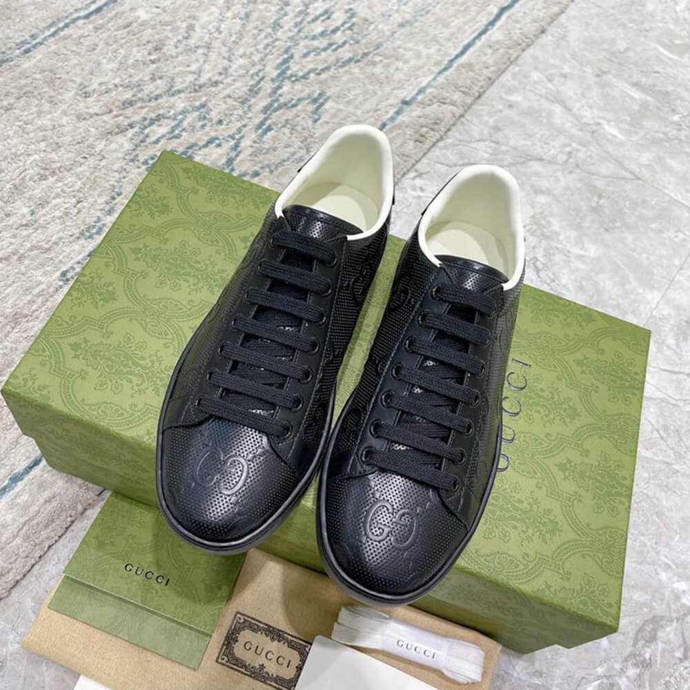 Men’s Ace GG embossed sneaker