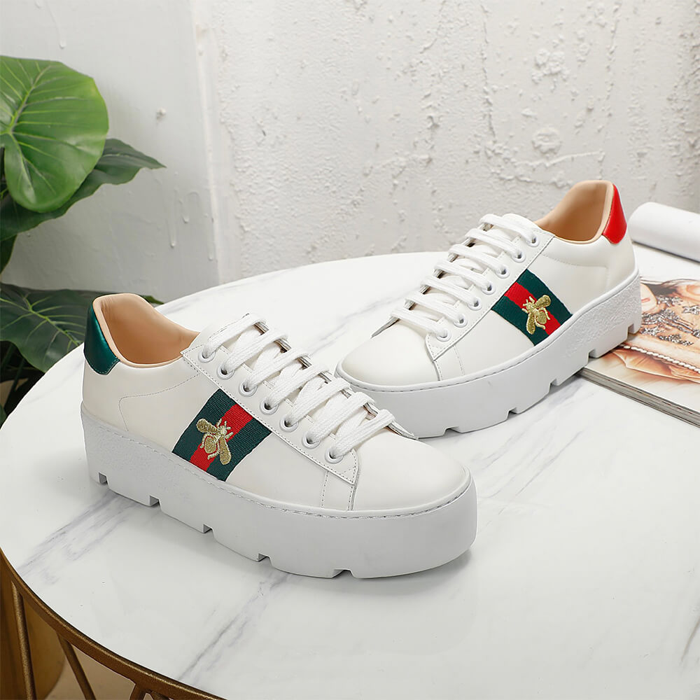 Women’s Ace embroidered platform sneaker