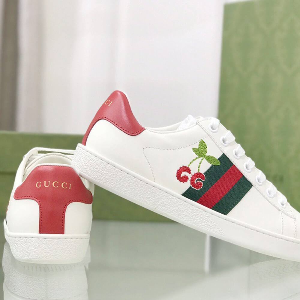 Ace sneaker with cherry