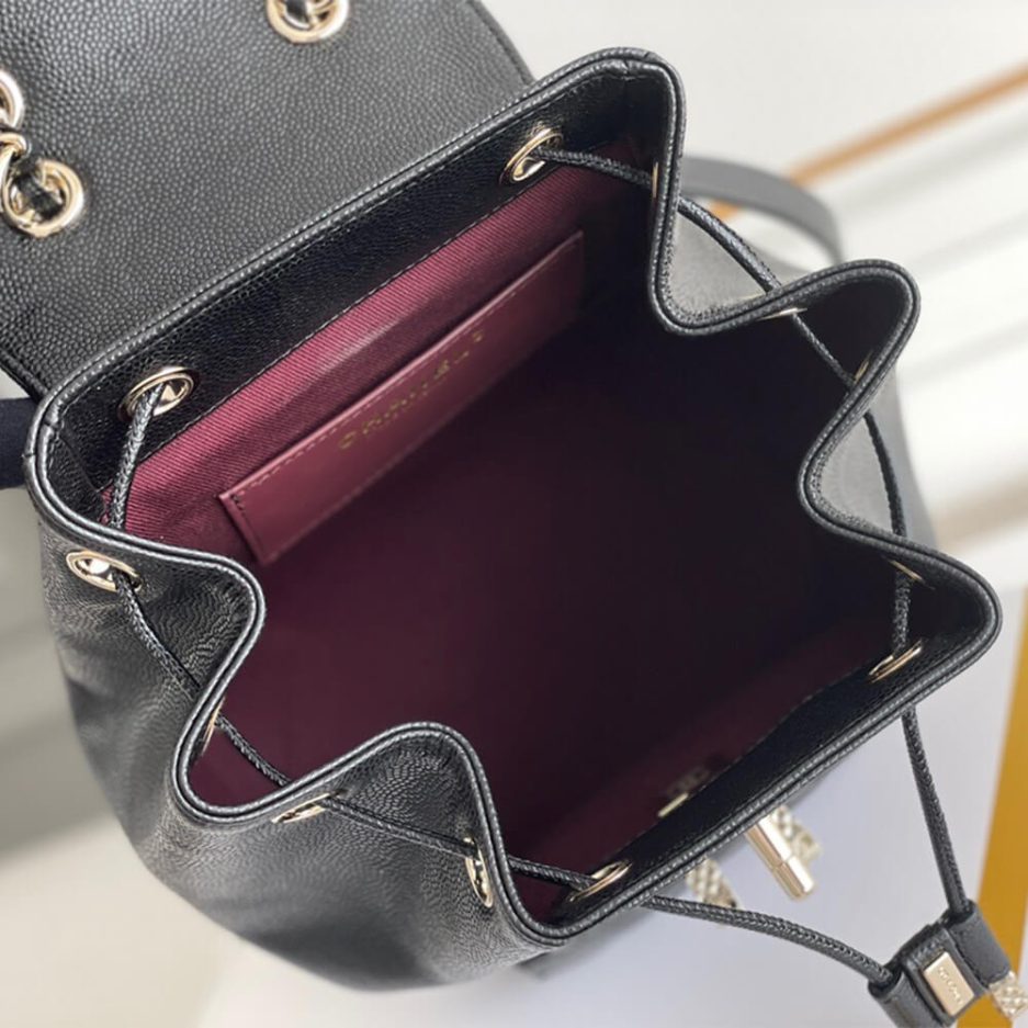 Ch*el  caviar backpack